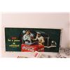 Image 2 : Coca Cola Tin Sign, Fishing Lures & Accessories, Canada Towel & Flag, Misc.