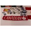 Image 5 : Coca Cola Tin Sign, Fishing Lures & Accessories, Canada Towel & Flag, Misc.