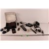 Image 1 : Blackberry, Sunglasses, Remote, Various Cords, Earphones, Misc.