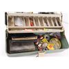 Image 2 : Vintage Plano Fishing Tackle Box & Tackle