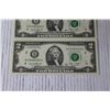 Image 2 : (2) Sequential Uncirculated 2009 US $2 Bills