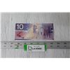 Image 1 : Uncirculated 2001 $10 Canadian Bill