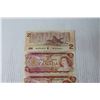 Image 3 : (3) Canadian 2 Dollar Bills - $2 Bills - 1974 and 1986