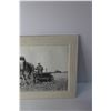 Image 2 : Framed Art of a Farm and Horses - 16 1/2" x 22 1/2"(Water Stain)