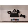 Image 1 : Sony PlayStation 2 Slim with Cords (2) AV (1) Power, (4) Memory Cards & (1) PlayStation 3 Controller