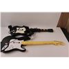 Image 3 : *(2) Sony PlayStation Guitar Hero Guitars - (1) Corded (Un Tested)