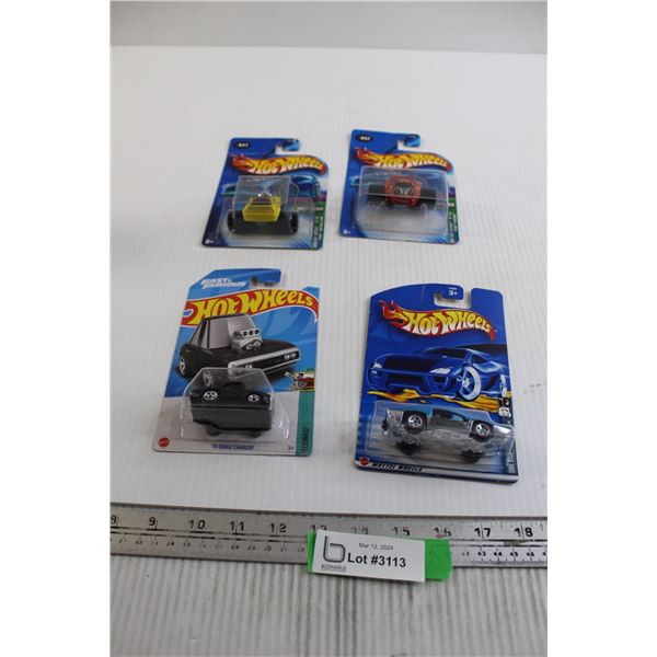 (4) Hot Wheels - Sealed