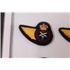 Image 6 : Framed Canadian Air Force Trades Badges (9.5x11.5")