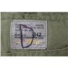 Image 12 : Canadian Air Force Helicopter Pilot Pants (Size 42 Waist ,"7342") - Wear on Back Pocket Flaps & RH F