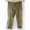 Image 2 : Canadian Air Force Helicopter Pilot Pants (Size 42 Waist ,"7342") - Wear on Back Pocket Flaps & RH F