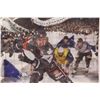 Image 3 : Red Bull "Crashed Ice" Nylon Flag/Banner from Edmonton - 23x59"