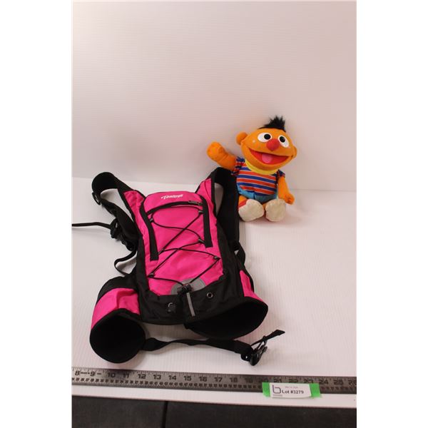 Tonitrus Hydration Pack ( No Bottle ) & Plush Tyco Ernie