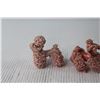 Image 3 : (3) Poodle Figurines