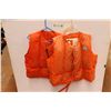 Image 2 : *(2) Vintage Life Jackets - Size Medium (Broken Zipper)