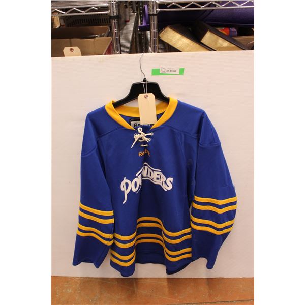 *Pounders Hockey Jersey - Size Large (Has a Hole)