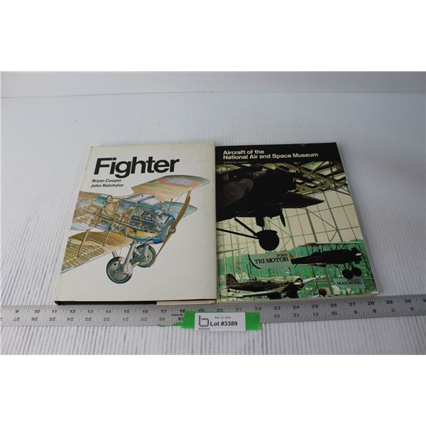 (2) Books - Airplanes