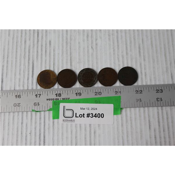 Large Penny High Grade - 1901, 1903, 1906, 1913, 1917