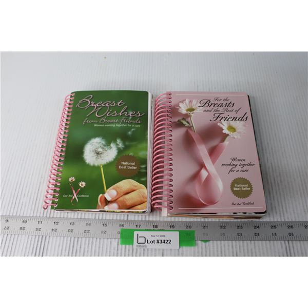 (2) Breast Cancer Cook Books