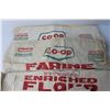 Image 4 : (4) Co Op Flour Bags