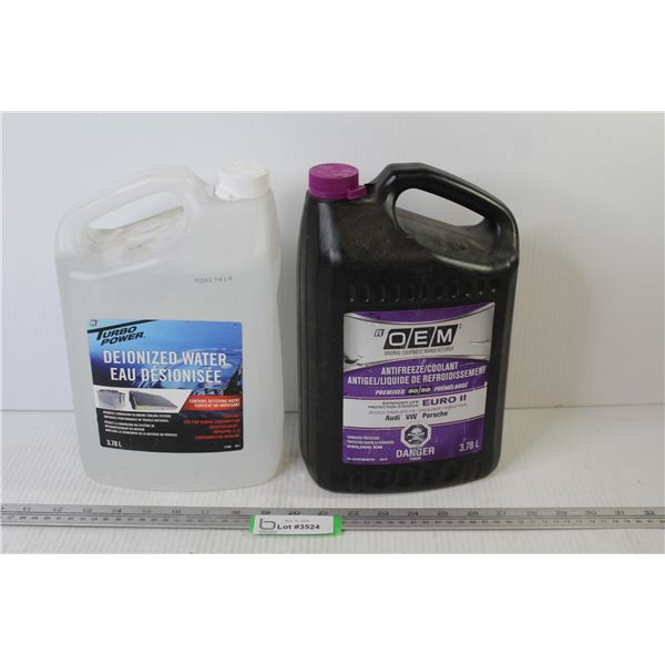 Oem Antifreeze (3.78L) - Deionized Water (3.78L)