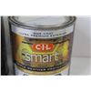 Image 2 : (2) 925ml Cans of CIL Exterior - Smart Paint - (Brilliant White and Tinted) - As is
