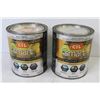 Image 3 : (2) 925ml Cans of CIL Exterior - Smart Paint - (Brilliant White and Tinted) - As is