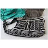 Image 3 : (3) Purses - Teal - Grey - Cloth