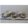 Image 1 : (5) Vintage Campbell's Kids Soup Bowls