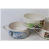 Image 3 : (5) Vintage Campbell's Kids Soup Bowls