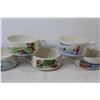 Image 4 : (5) Vintage Campbell's Kids Soup Bowls