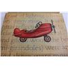 Image 2 : (2) Car and Plane Canvases - 14" x 10"