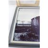 Image 2 : Framed Picture and (2) Mattes - 23" x 19"