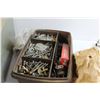 Image 8 : Hacksaw, Metal File Card Holder, Assorted Packs of Nails and Screws