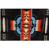 Image 3 : (2) Indigenous Patterned Blankets