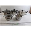 Image 1 : (5) Assorted Pots and Pans