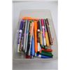 Image 4 : (2) Bags, Container of Markers
