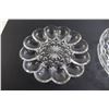 Image 2 : Glass Bowl and Deviled Egg Platter