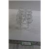 Image 1 : (8) Crystal Stemware Glasses