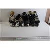 Image 1 : (3) Pairs Hockey Skates