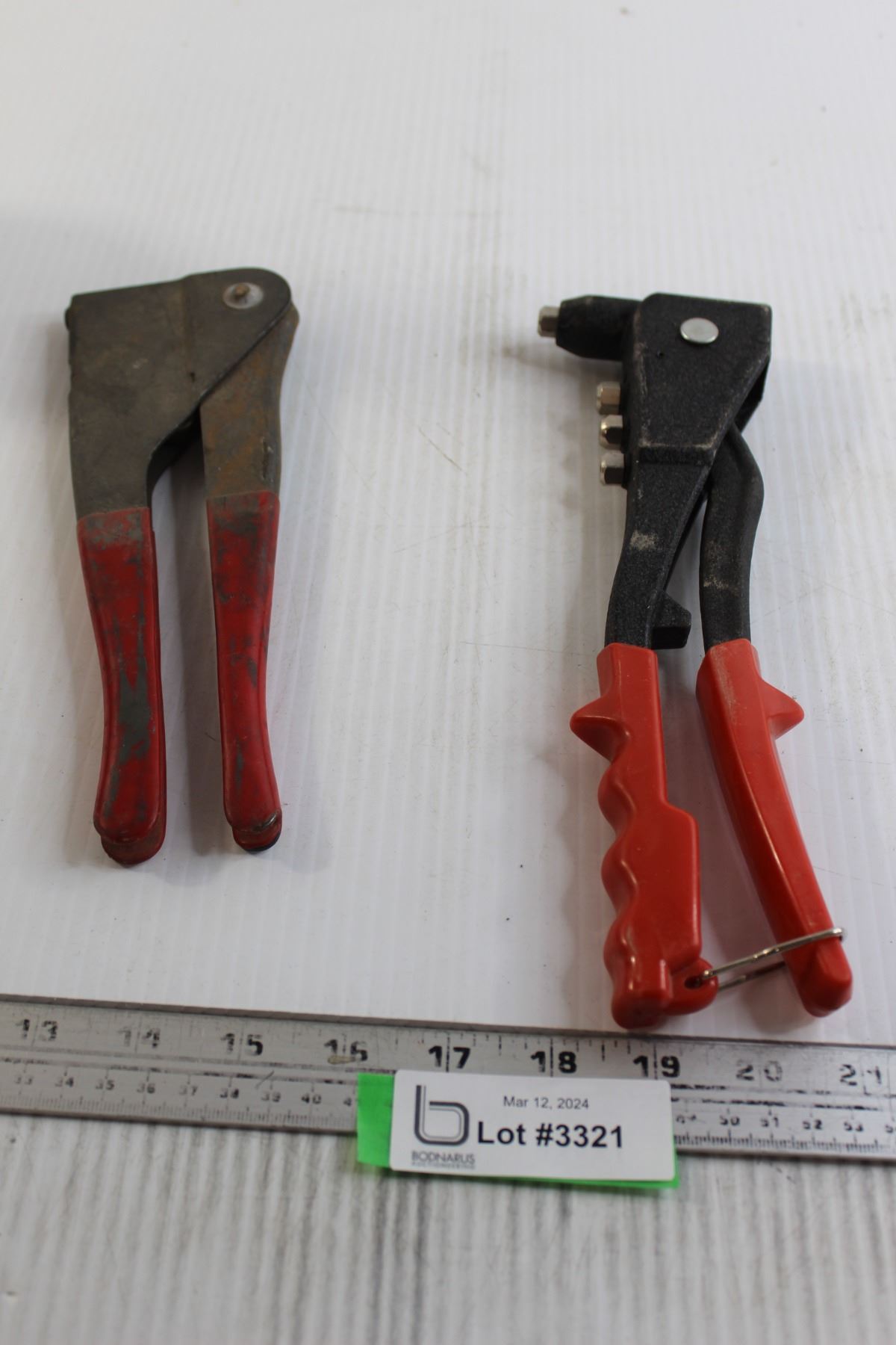 (2) Pop Rivet Guns - Bodnarus Auctioneering