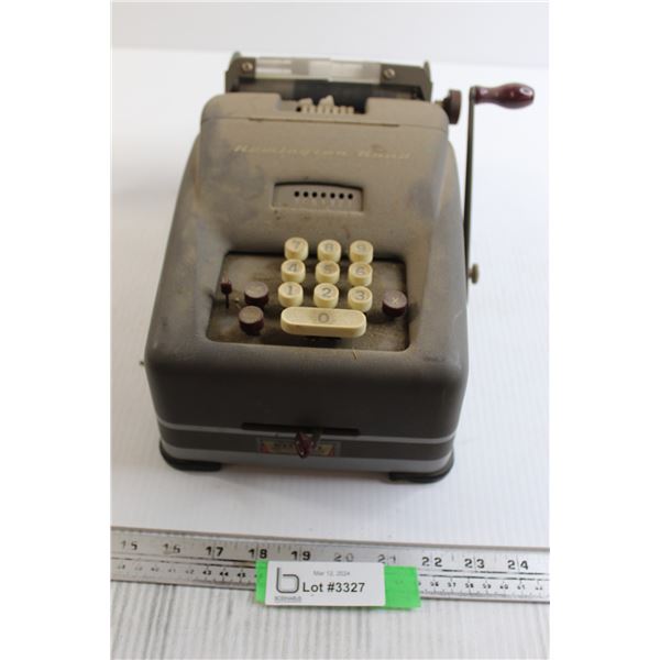 Remington Rand Adding Machine - Untested