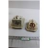 Image 1 : (2) Vintage Butter Dishes