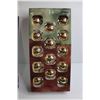 Image 3 : (2) Boxes Christmas Ornaments, Rummoli Game