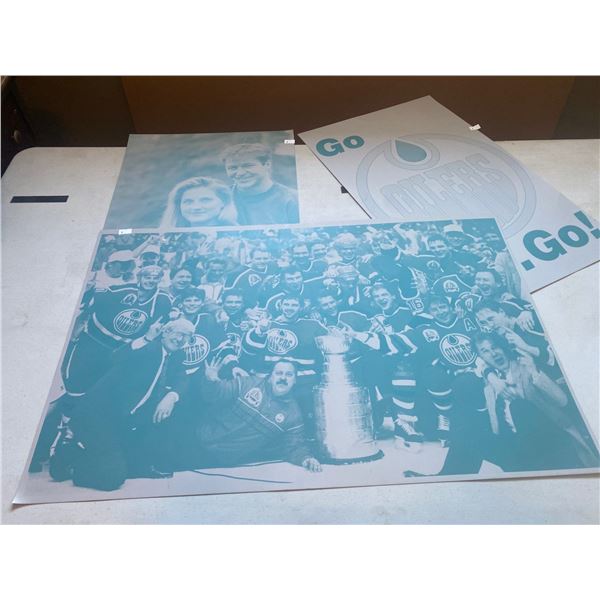 Set Of Oilers Journal Tin Plates For Printing Papers