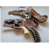 Image 1 : Marshall Capgun And Misc Western Style Capgun With Leather Holsters