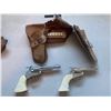 Image 1 : Set Of Marshall Capguns Wth Leather Holster