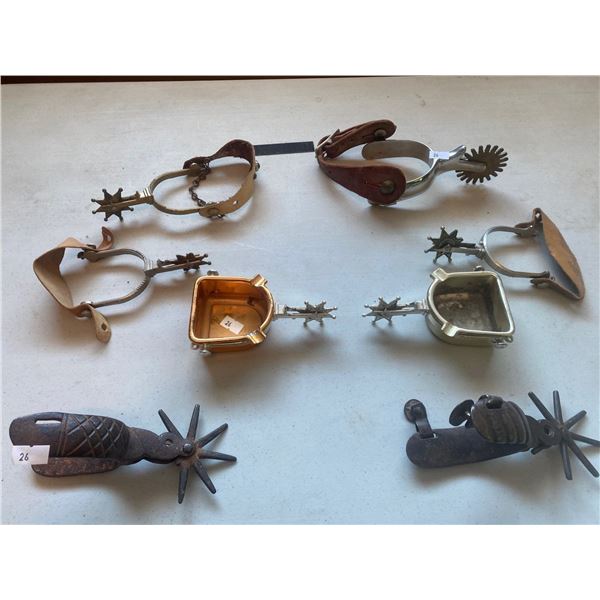 Collection Of Antique Spurs