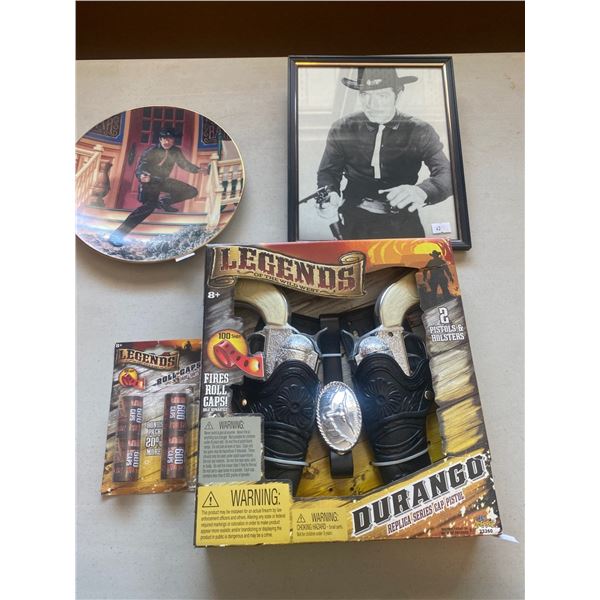 Legends Of The Wild West Durango Replica Capgun With Extra Caps And The Palladin Memorabilia