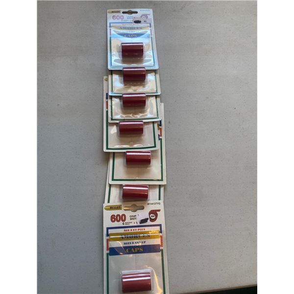 7 Bullet 600 Coup Shot Cap Rolls