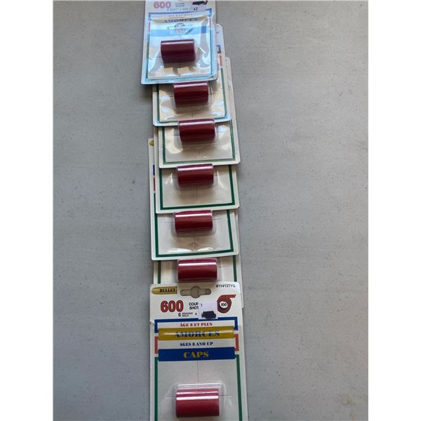 7 Bullet 600 Coup Shot Cap Rolls